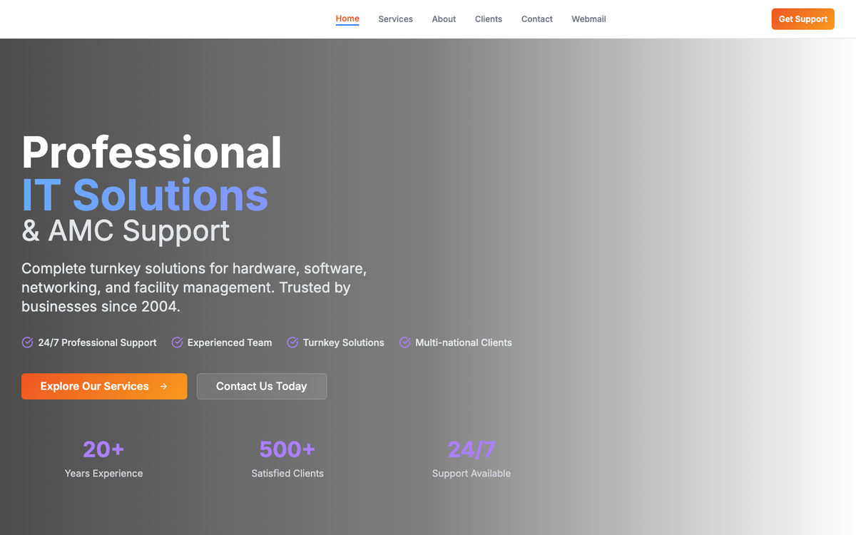 Digital Computers website screenshot